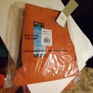 NWT.   Mens 32"inseam ARCTIX Essential Bib+pants ,burnt Ginger